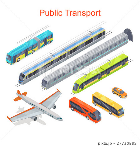 Transport Infographic. Public Transport. Vector 27730885