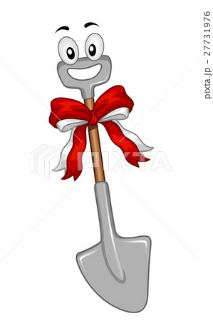 Groundbreaking Shovel Mascot 27731976