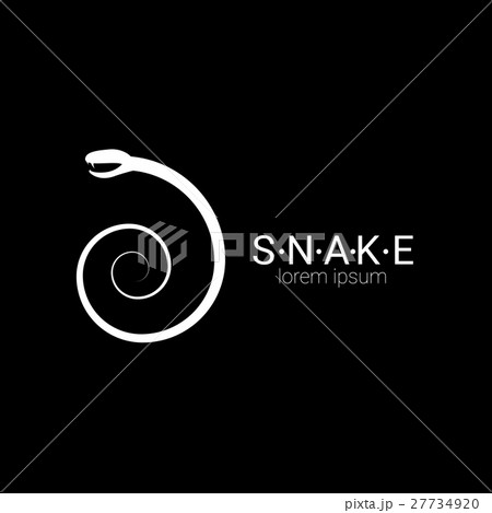 vector snake simple logo design element. vector snake simple logo design element. 27734920