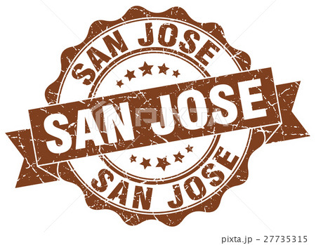 San Jose round ribbon seal San Jose round ribbon seal 27735315