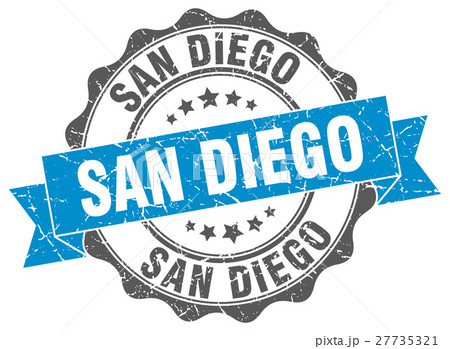 San Diego round ribbon seal 27735321