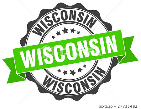 Wisconsin round ribbon seal 27735482