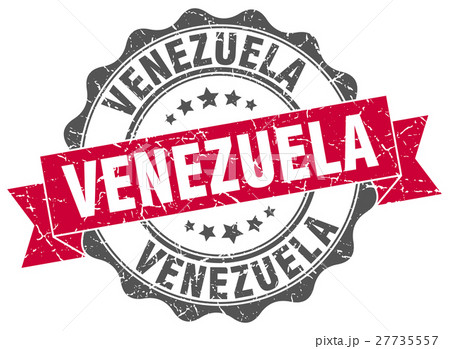 Venezuela round ribbon seal Venezuela round ribbon seal 27735557