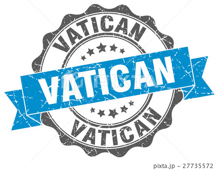 Vatican round ribbon seal Vatican round ribbon seal 27735572