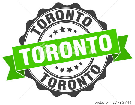 Toronto round ribbon seal 27735744
