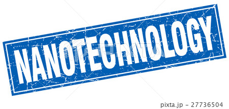 nanotechnology square stamp nanotechnology square stamp 27736504