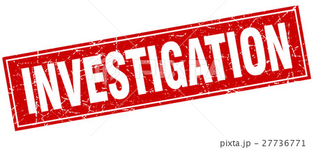 investigation square stamp 27736771