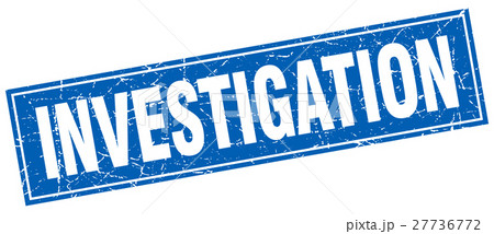 investigation square stamp 27736772