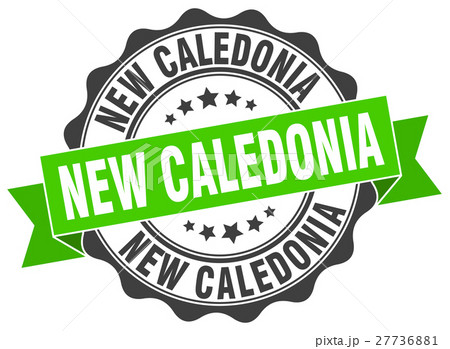 New Caledonia round ribbon seal New Caledonia round ribbon seal 27736881