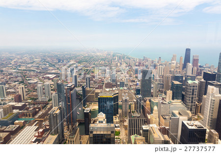 Panorama view of downtown Chicago 27737577