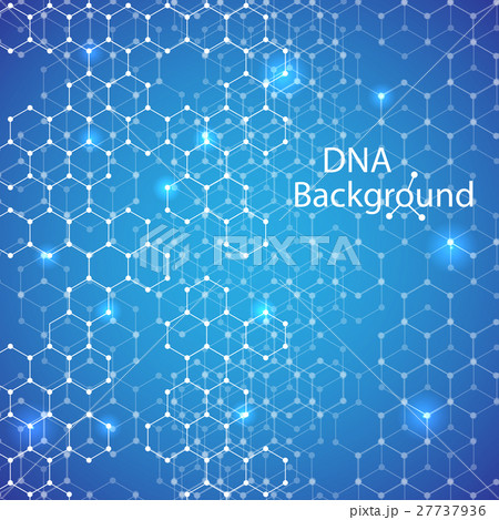 Abstract DNA background. Vector illustration 27737936