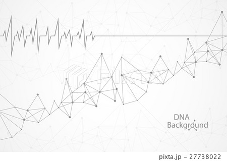 Abstract DNA background. Vector illustration Abstract DNA background. Vector illustration 27738022