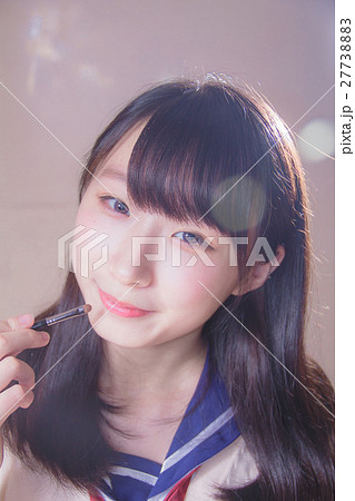 cute asian school girl cute asian school girl 27738883
