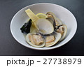 ハマグリの酒蒸し 27738979
