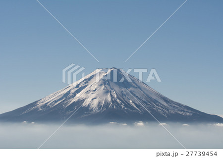 御坂黒岳から見た富士山 27739454