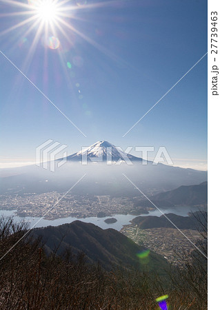 御坂黒岳から見た富士山 27739463