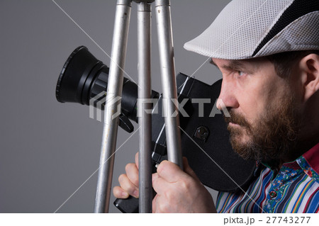 Bearded Man Movie Camera tripod Bearded Man Movie Camera tripod 27743277