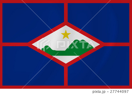 St. Eustatius waving flag 27744097