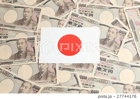 日本円　日本経済イメージ　 27744376