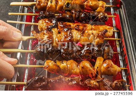 やきとり YAKITORI Japanese chicken barbecue 27745596