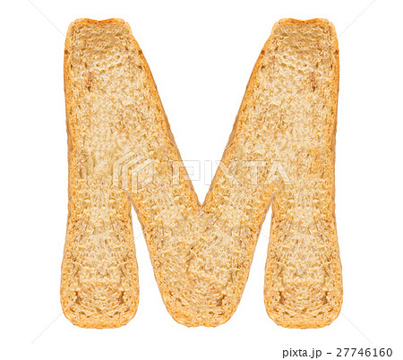 Isolate Bread Alphabet Isolate Bread Alphabet 27746160