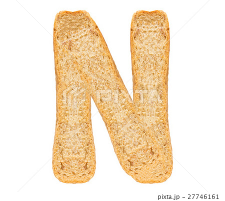 Isolate Bread Alphabet 27746161