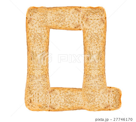 Isolate Bread Alphabet 27746170