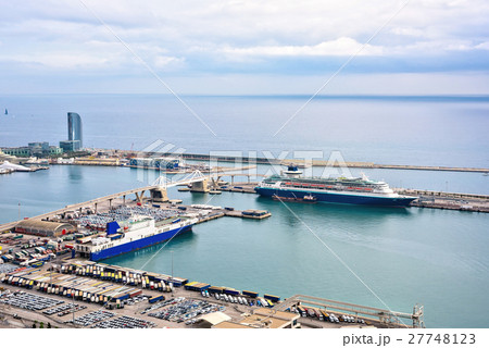 Industrial Port Barcelona Spain Industrial Port Barcelona Spain 27748123
