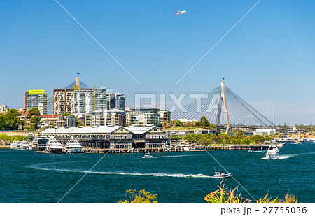 View of Pyrmont district and the Anzac Bridge in 27755036