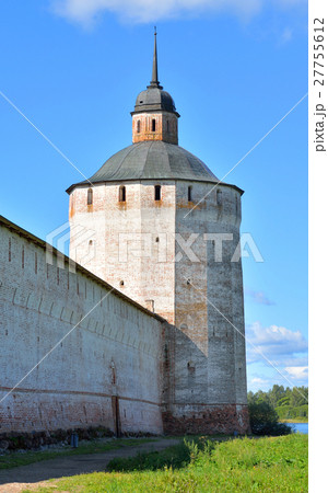 Fortress tower of Kirillo-Belozersky monastery. Fortress tower of Kirillo-Belozersky monastery. 27755612