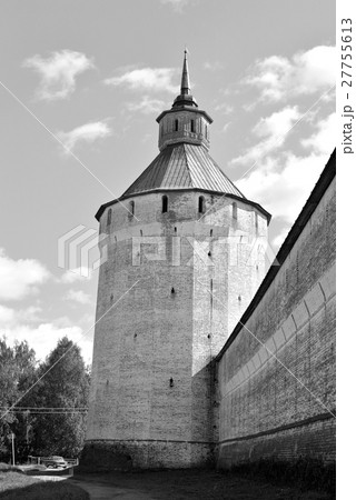 Fortress tower of Kirillo-Belozersky monastery. 27755613