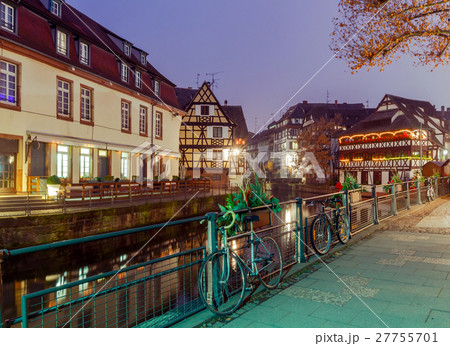 Strasbourg. Petite France district in the old city Strasbourg. Petite France district in the old city 27755701