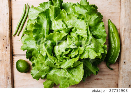 green cabbage fresh and juicy on wood table green cabbage fresh and juicy on wood table 27755908