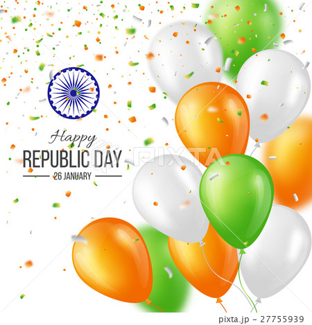 Happy Indian Republic day celebration background. Happy Indian Republic day celebration background. 27755939