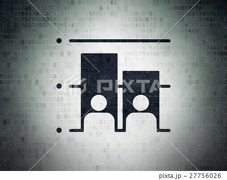 Political concept: Election on Digital Data Paper Political concept: Election on Digital Data Paper 27756026