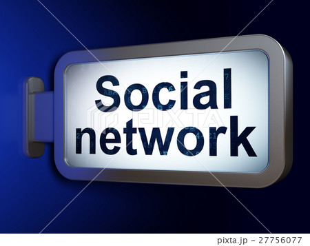 Social network concept: Social Network on Social network concept: Social Network on 27756077