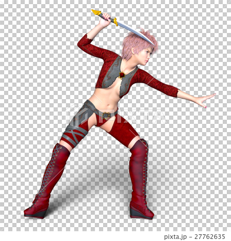 Female swordsman 27762635