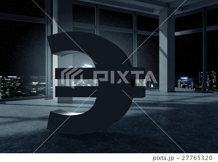 Euro sign in interior 27765320