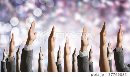 Hand gestures in arow Hand gestures in arow 27766083