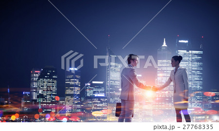 Business partnership as concept Business partnership as concept 27768335