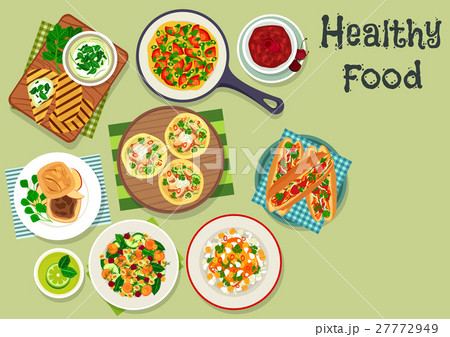 Breakfast dishes icon for healty menu design Breakfast dishes icon for healty menu design 27772949