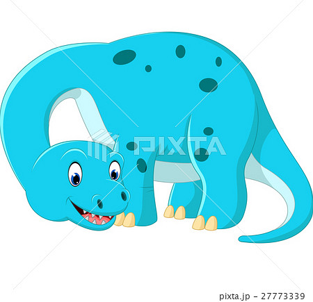 Cute brontosaurus cartoon 27773339
