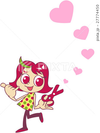 キリコちゃんのイラスト素材