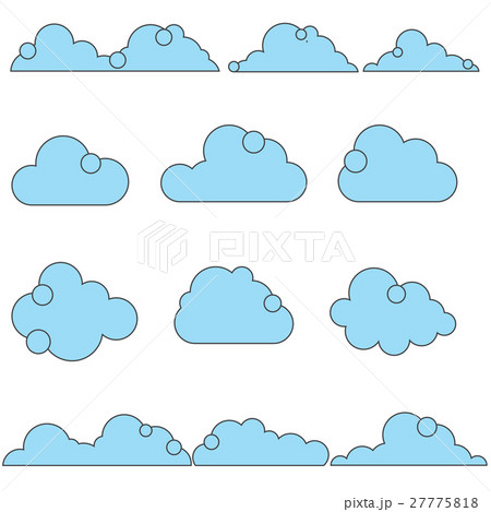 cloud icon set cloud icon set 27775818