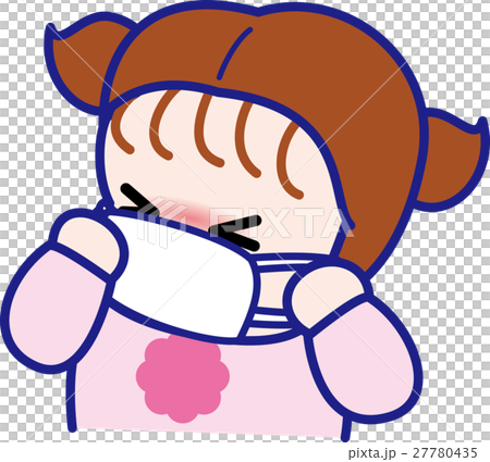 面膜女孩花粉熱·防寒·流感 27780435