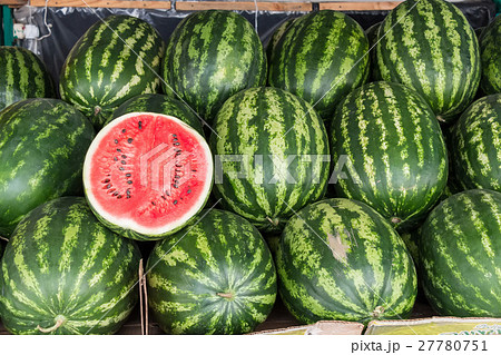 Water melon at fruit market 27780751