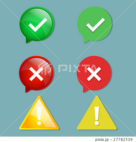 set of alert icon 27782539