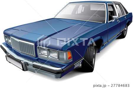 Vintage American full-size luxury sedan 27784683
