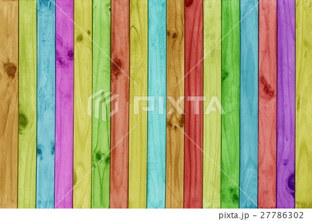 Vintage colorful wood background Vintage colorful wood background 27786302