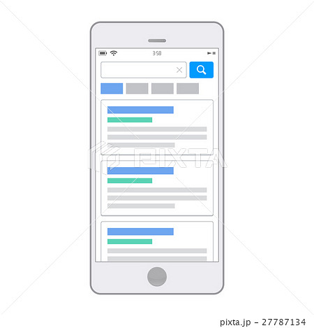 イラスト素材 スマホ検索のイラスト素材